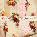 Fall In Love Stacked Papers Fall In Love Stacked Papers