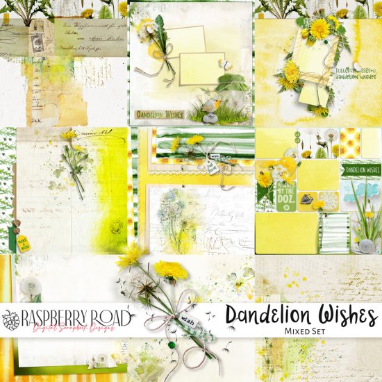 Dandelion Wishes Mixed Set