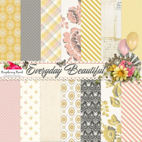 Everyday Beautiful Paper Set - Click Image to Close