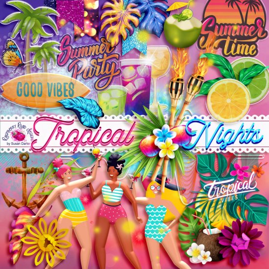 Tropical Nights Ephemera - Click Image to Close