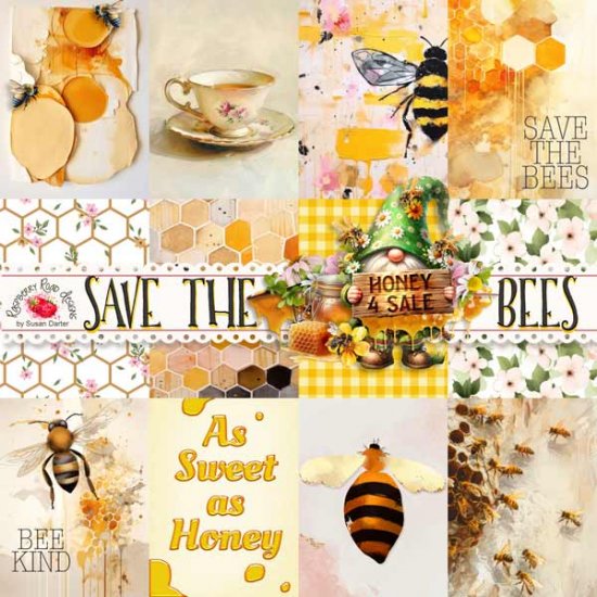 Save The Bees Cards - Click Image to Close