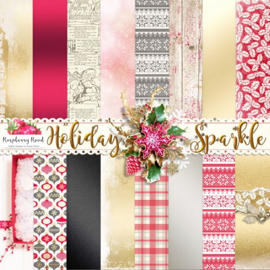 Holiday Sparkle Papers - Click Image to Close