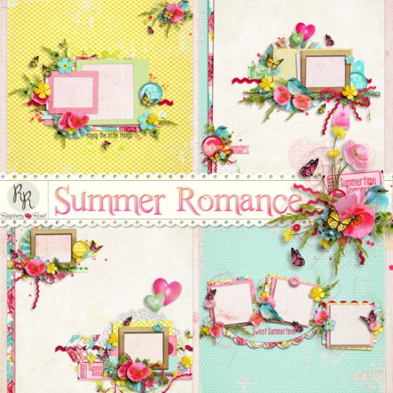 Summer Romance QP Set - Click Image to Close