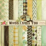 Whoo Loves You Paper Set-Patterned