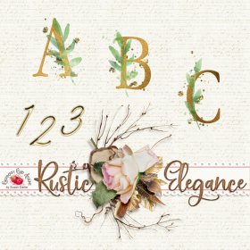 Rustic Elegance Alpha Set