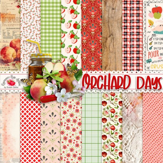 Orchard Days Paper - Click Image to Close