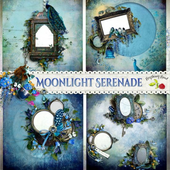 Moonlight Serenade QP Set - Click Image to Close