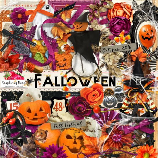 Falloween Elements - Click Image to Close
