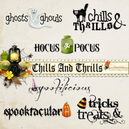 Chills And Thrills WordArt - Click Image to Close
