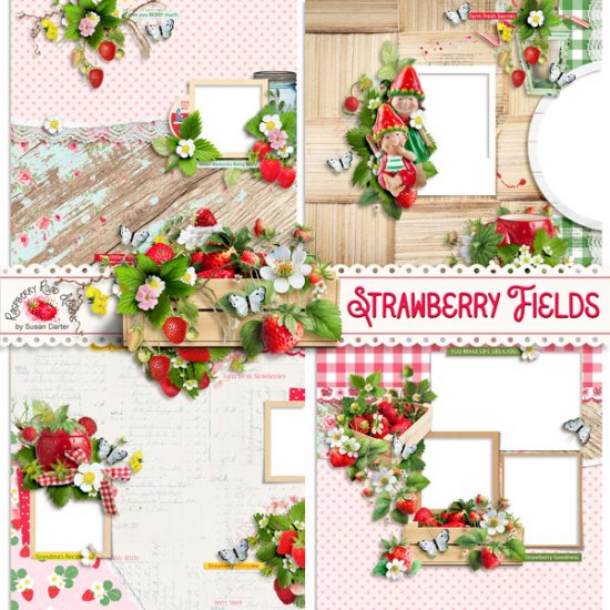 Strawberry Fields QP Set - Click Image to Close