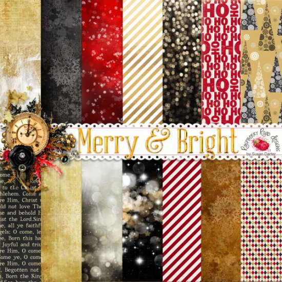 Merry & Bright Paper Set - Click Image to Close