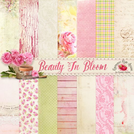 Beauty In Bloom Papers - Click Image to Close