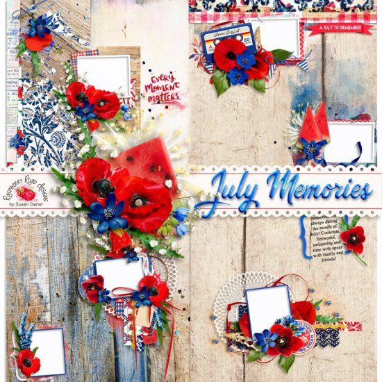 July Memories QP Set - Click Image to Close