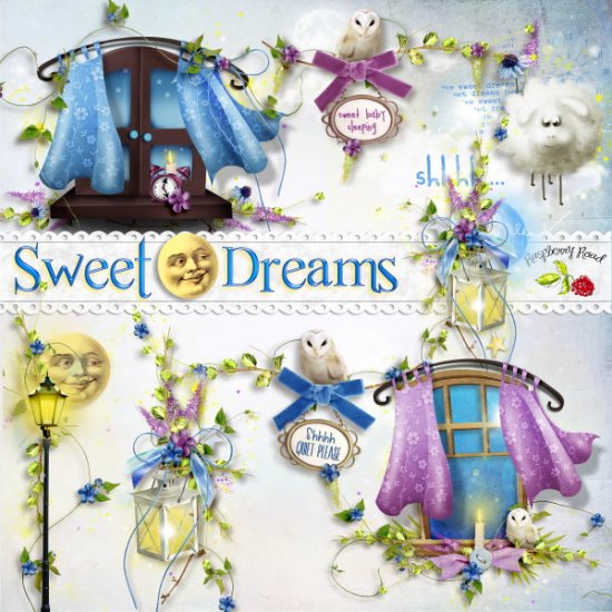 Sweet Dreams Side Clusters - Click Image to Close
