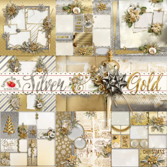 Silver & Gold Mixed Set - Click Image to Close