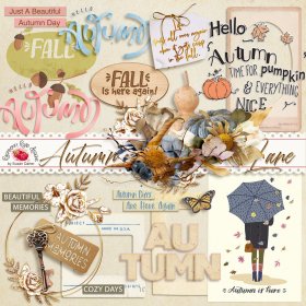 Autumn Lane Ephemera