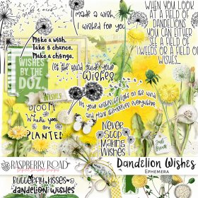 Dandelion Wishes Ephemera