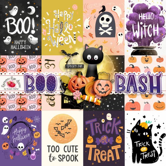 Boo Bash Journal Cards - Click Image to Close