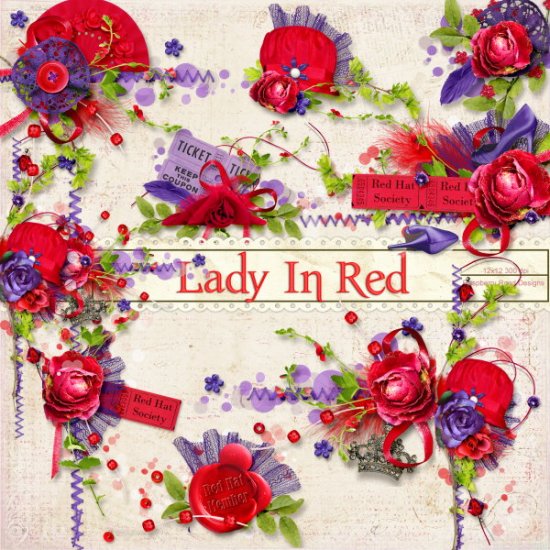 Lady In Red Side Clusters