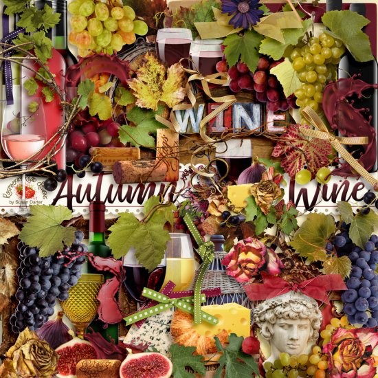 Autumn Wine Elements - Click Image to Close