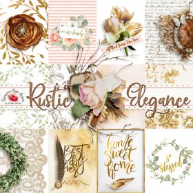 Rustic Elegance Journal Cards