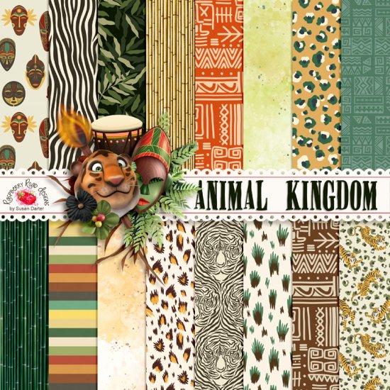 Animal Kingdom Papers - Click Image to Close