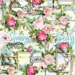 Shabby Spring Clusters