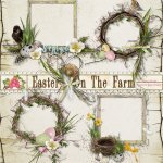 Easter On The Farm Clusters