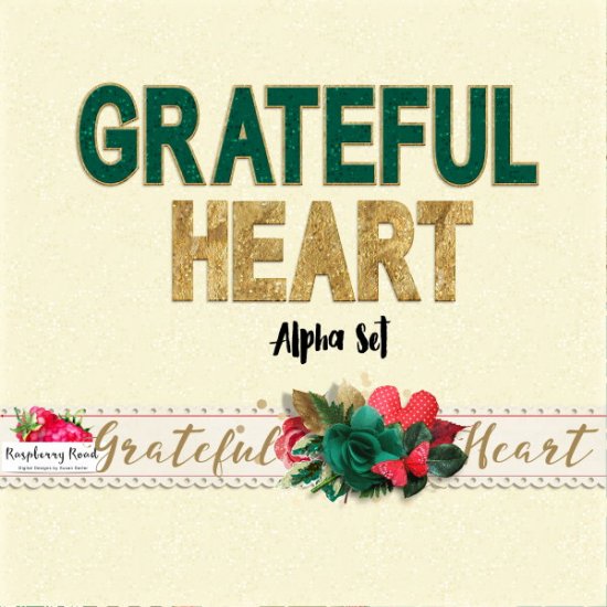Grateful Heart Alpha Set - Click Image to Close