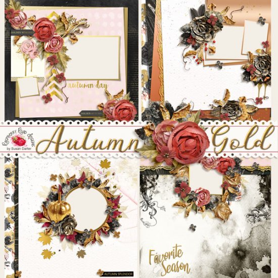 Autumn Gold QP Set - Click Image to Close