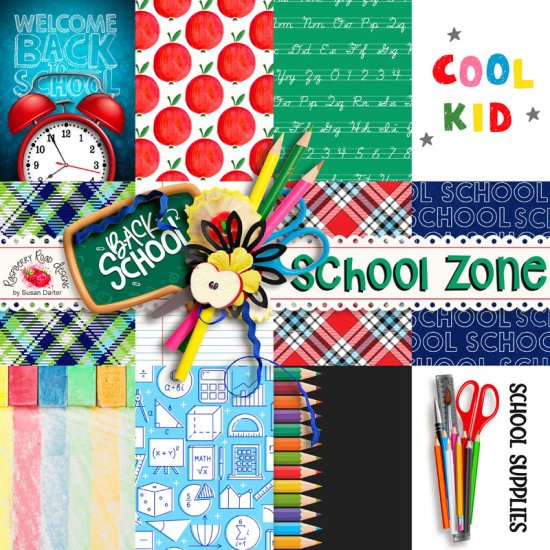 School Zone Journal Cards - Click Image to Close