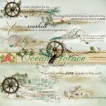 Ocean Solace WordArt