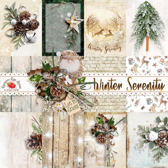 Winter Serenity Journal Cards