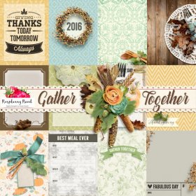 Gather Together Journal Cards