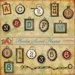 Home Sweet Home Alpha Set