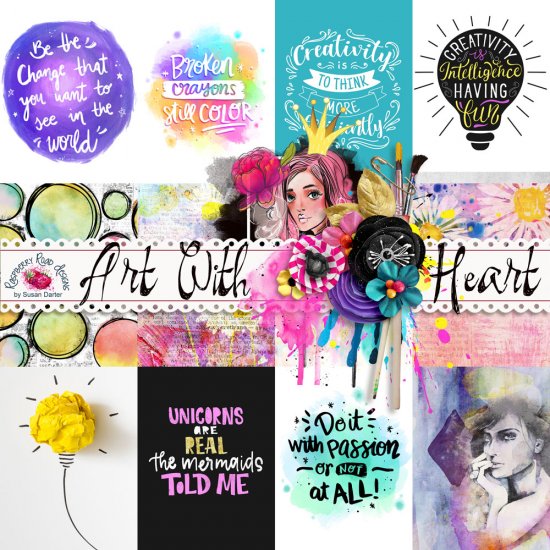 Art With Heart Journal Cards - Click Image to Close