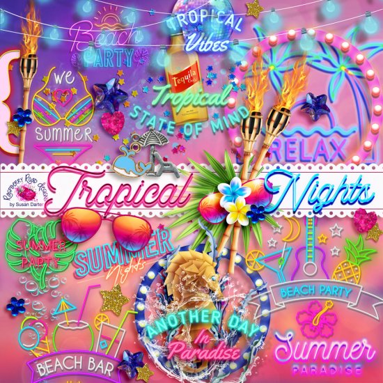 Tropical Nights Extras - Click Image to Close