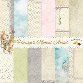 Heaven's Newest Angel Paper Set