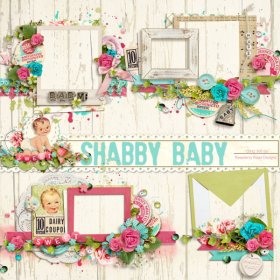 Shabby Baby Cluster Set