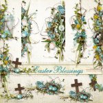 Easter Blessings Side Clusters