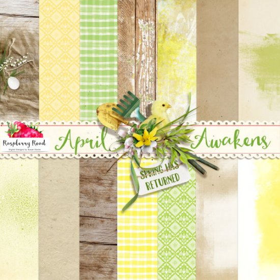 April Awakens Paper Set