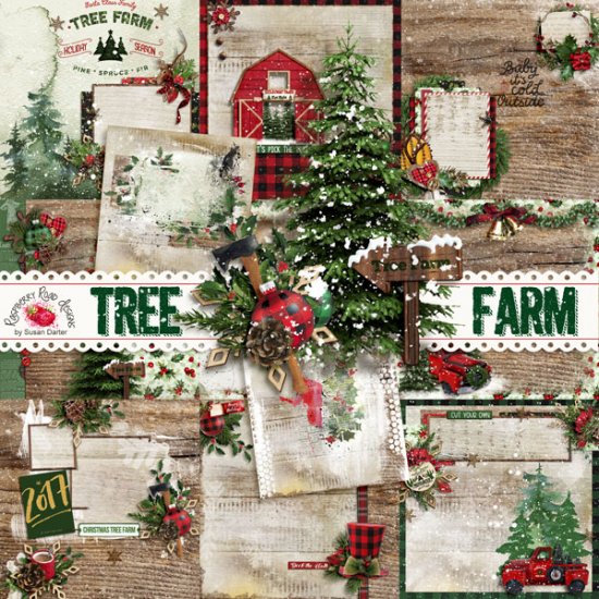 Tree Farm Mixed Set