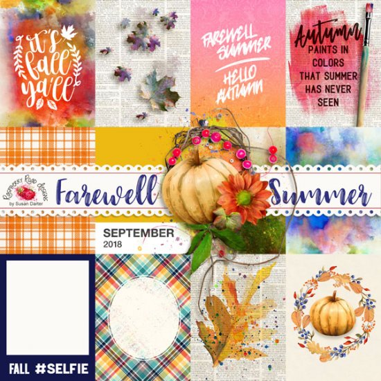 Farewell Summer Journal Cards - Click Image to Close