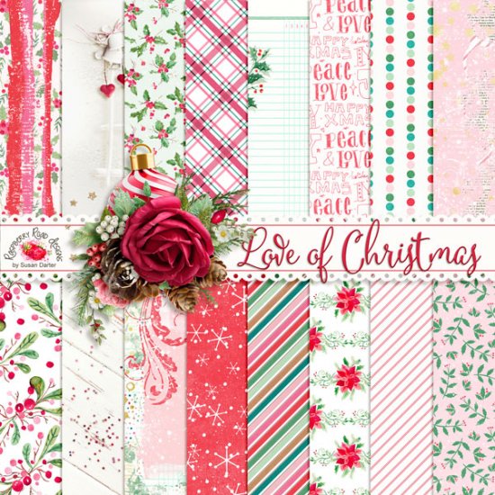 Love Of Christmas Papers - Click Image to Close