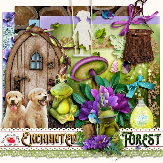 Enchanted Forest Freebie - Click Image to Close
