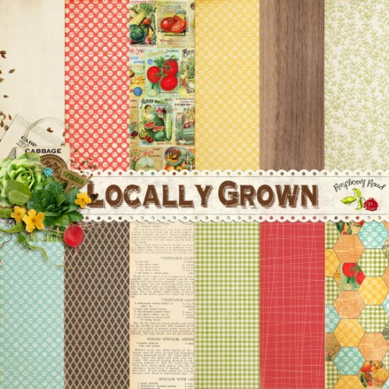 Locally Grown Paper Set - Click Image to Close