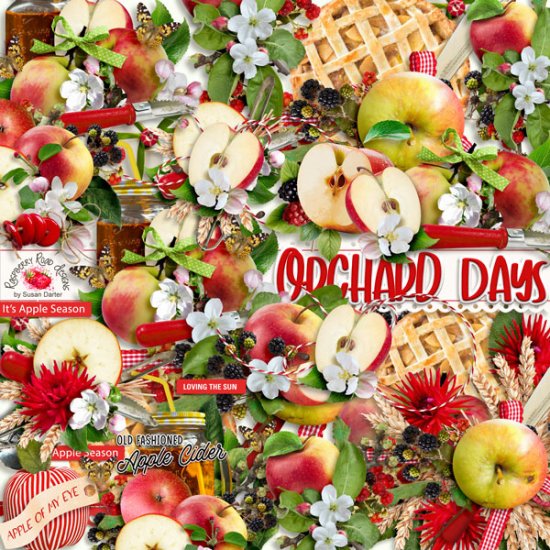 Orchard Days Side Clusters - Click Image to Close