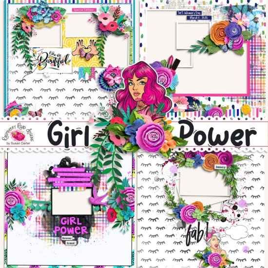 Girl Power Quick Pages - Click Image to Close