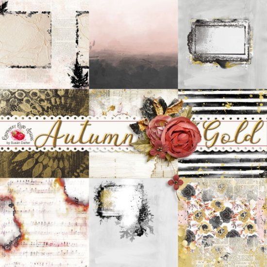 Autumn Gold Art Papers