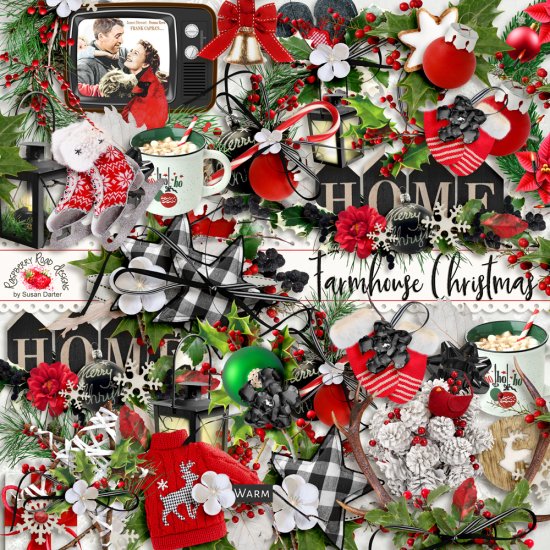 Farmhouse Christmas Clusters - Click Image to Close